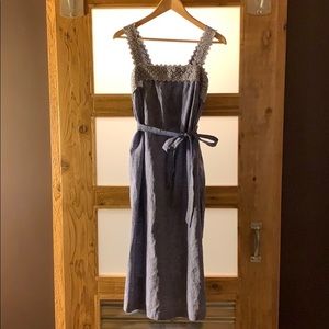Isabel maternity chambray midi dress, size M